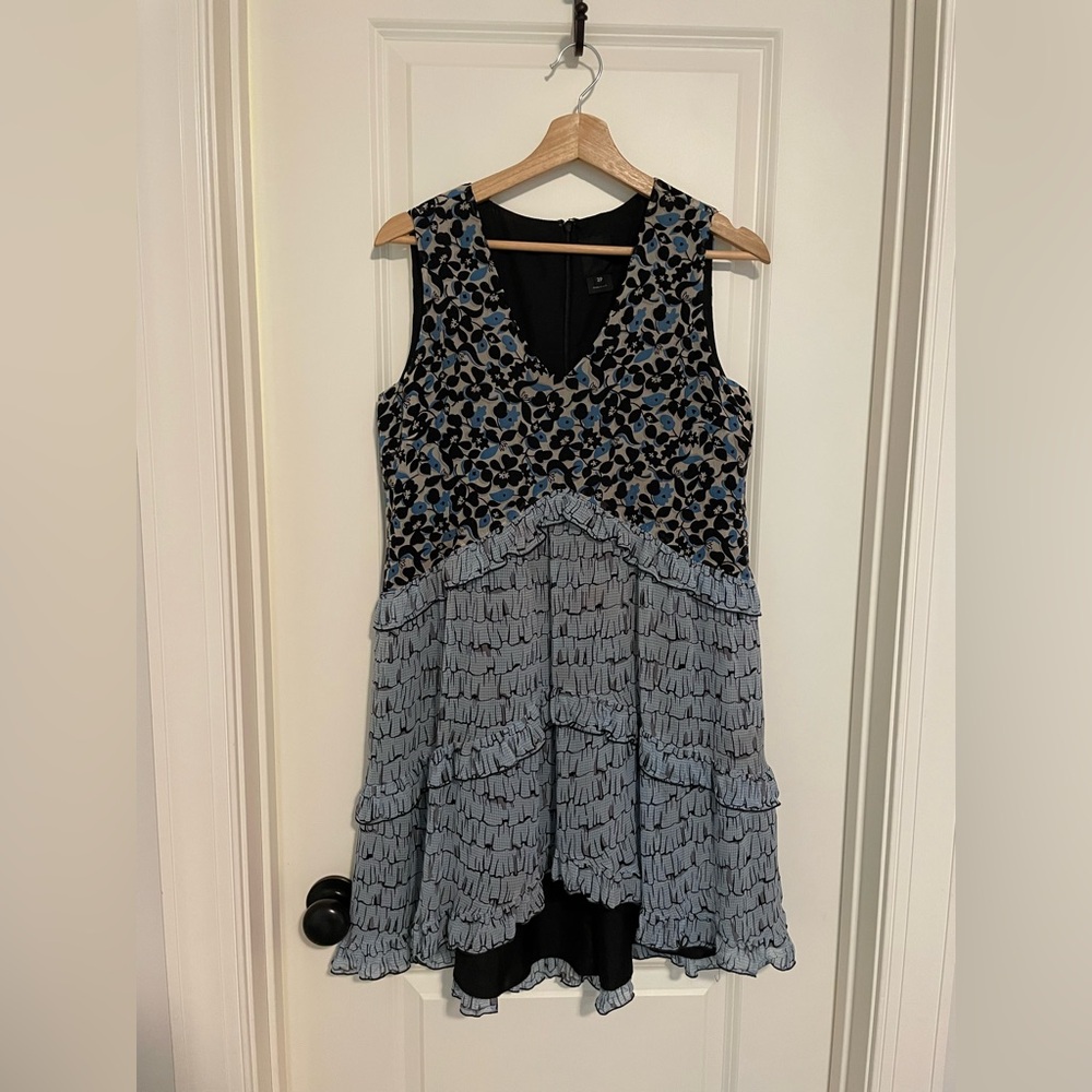 Anna Sui Floral Patterned Anthropologie Dress